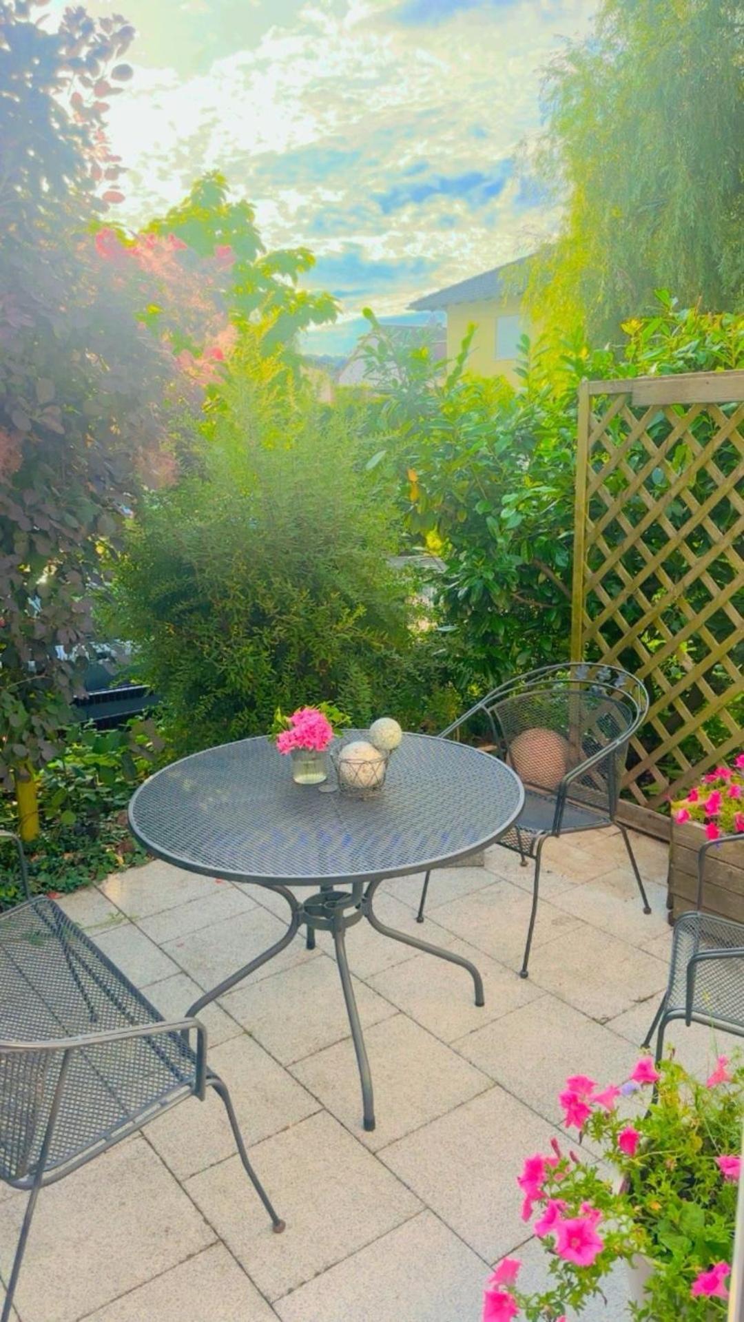 Idyllische Ferienoase Mit Traumhafter Terrasse Apartment Marburg Bagian luar foto